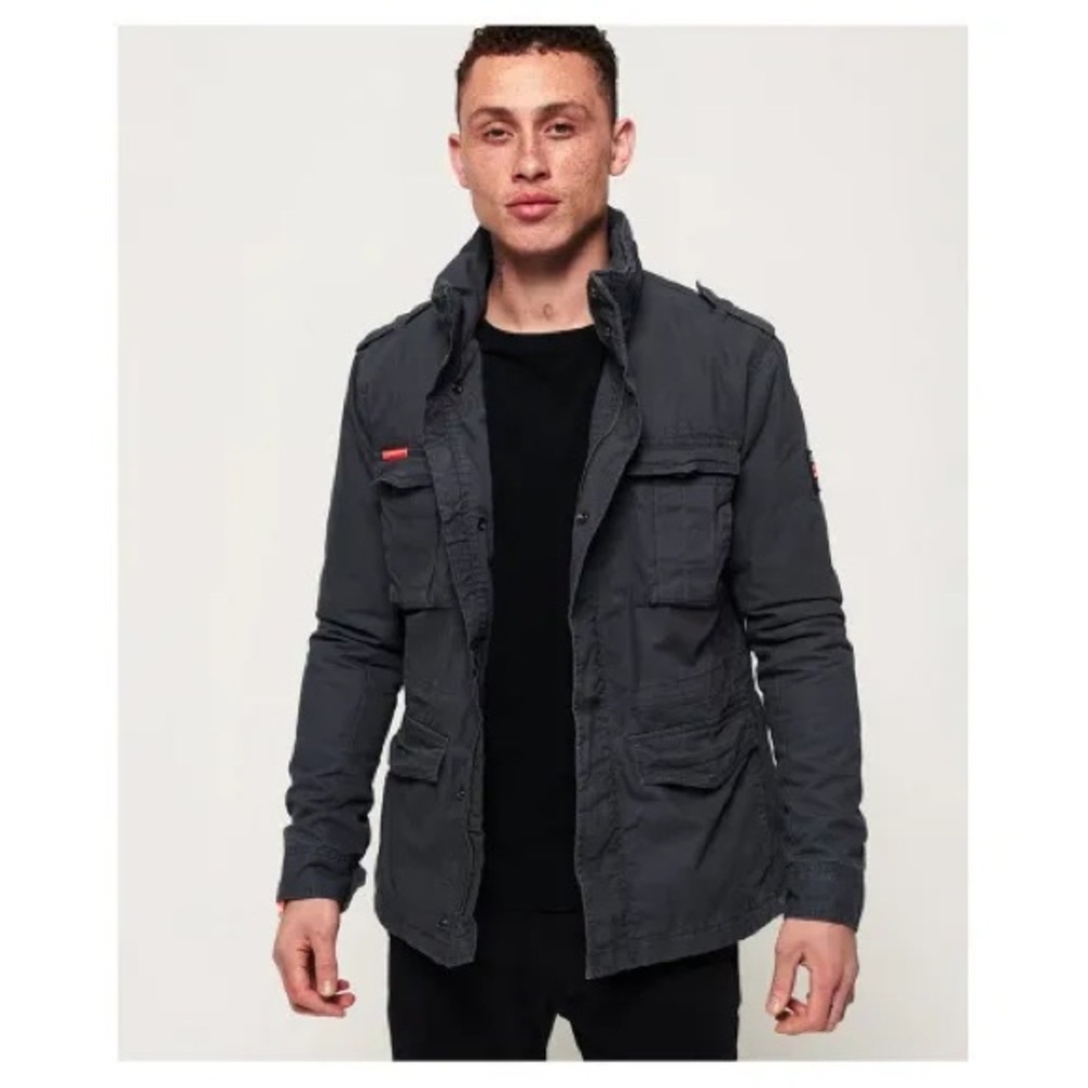 Superdry Men's Rookie Edition Military Style Jacket